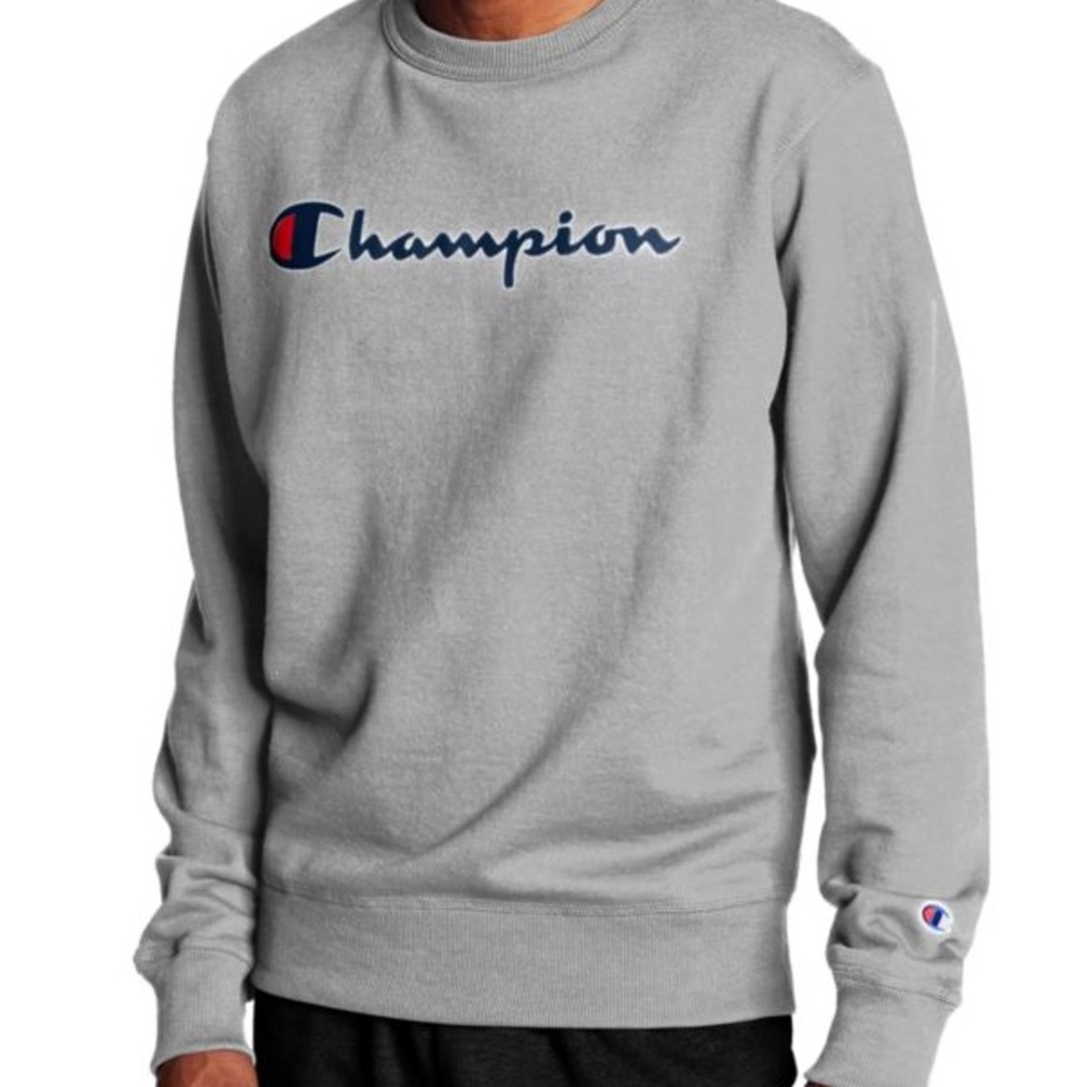 CHAMPION SWEATSHIRT GRAY (XL)